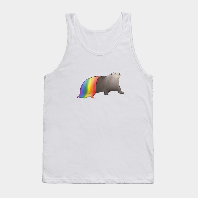 Pride Sea Otter Tank Top by OtterFamily